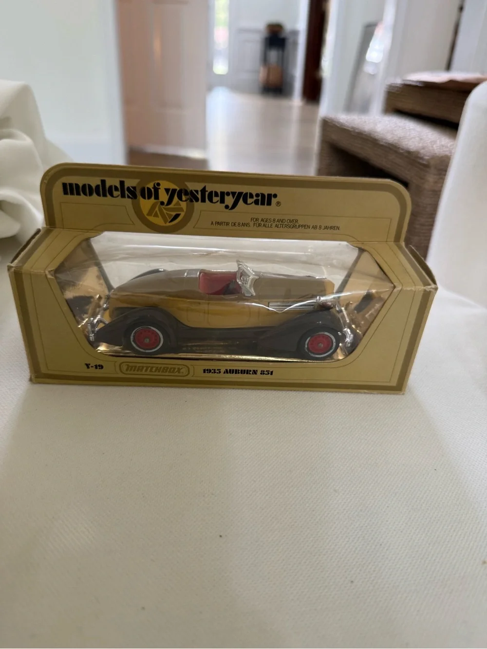 NIB set of 3 models of yesteryear matchbox cars